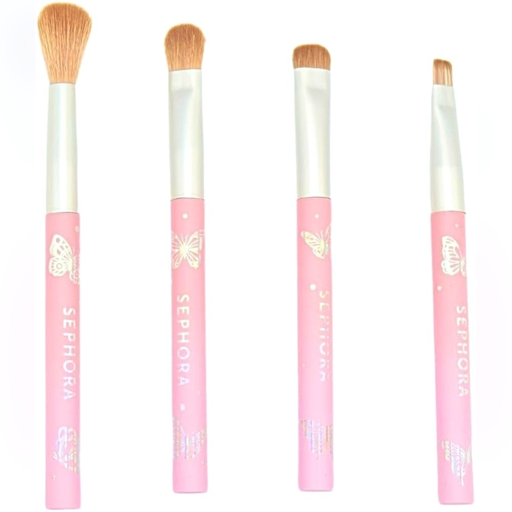 SEPHORA COLLECTION Mini Butterfly Beauty Eye Brush Set, NWT 🦋 - Picture 4 of 6